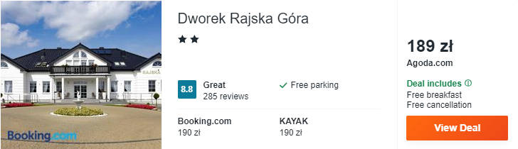 Rezerwacja noclegów