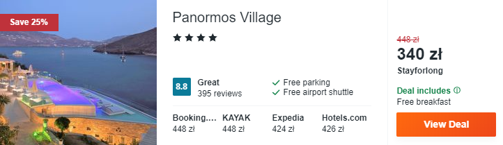 Hotel na Mykonos