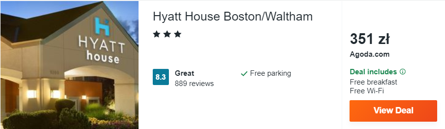 noclegi boston