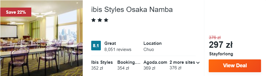 osaka noclegi