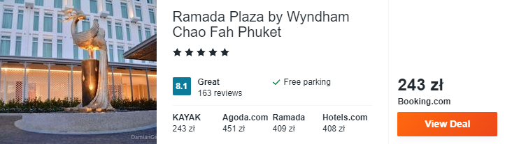 Hotel na Phuket