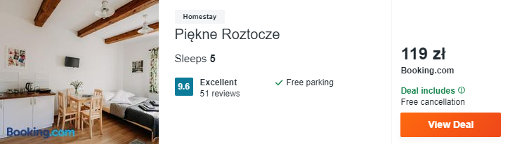 Noclegi w Zamościu
