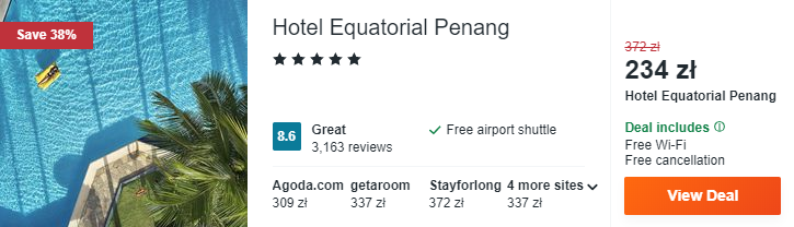 Hotel na Penang