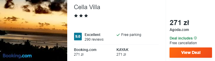 Hotel na Seszele