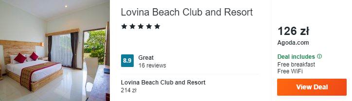 Hotel na Bali
