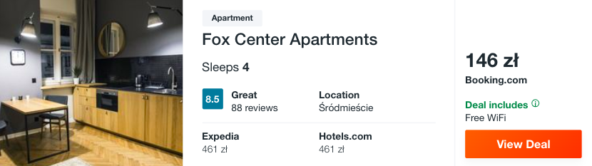 zarezerwuj hotel w warszawie