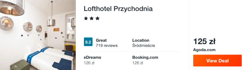 zarezerwuj hotel w warszawie