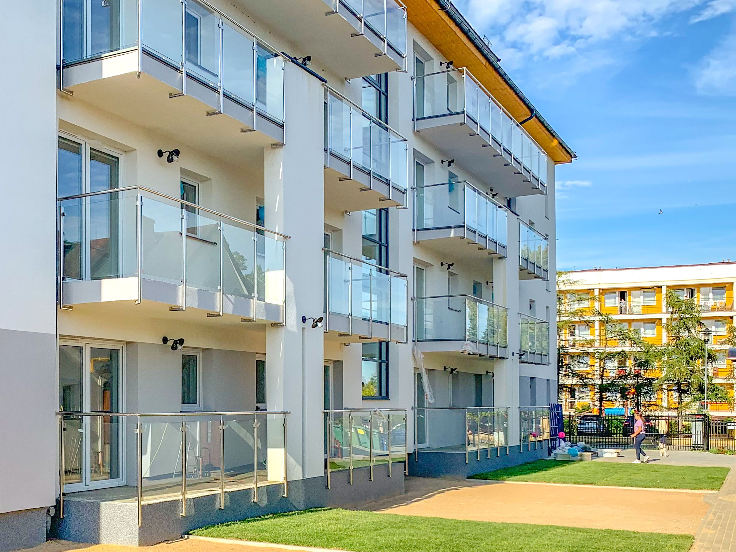 Widok apartamentów
