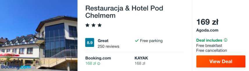 zarezerwuj hotel w chelmie
