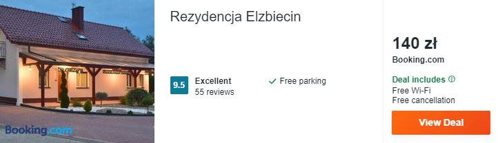 Rezerwacja noclegów