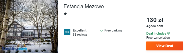 Rezerwacja noclegów