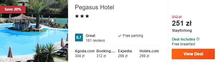 Hotel na Korfu