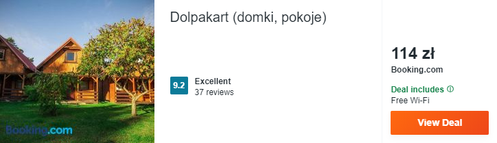 Domki letniskowe