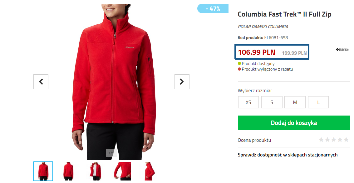 Zamówienie polaru