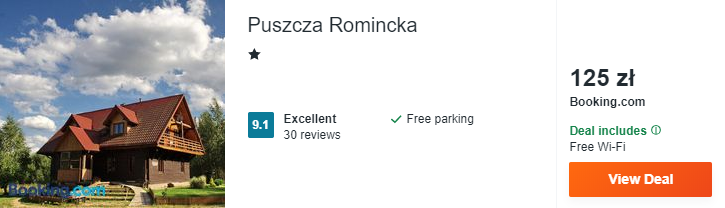 Rezerwacja noclegów