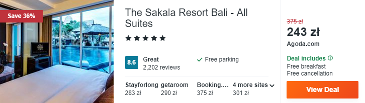 Hotel na Bali