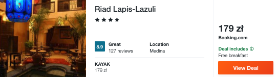 zarezerwuj hotel na maroku