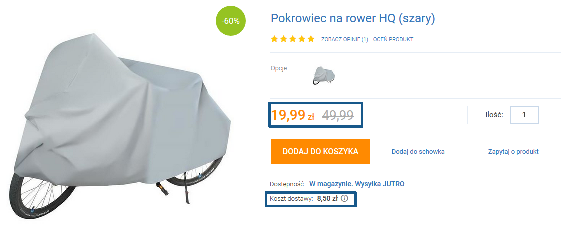 Zamówienia akcesoriów