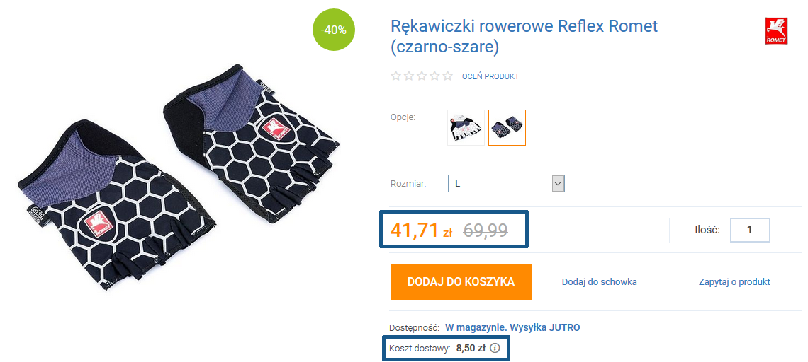 Zamówienia akcesoriów