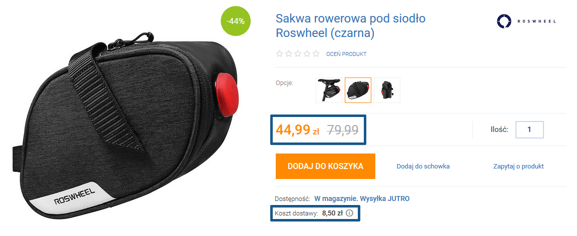 Zamówienia akcesoriów