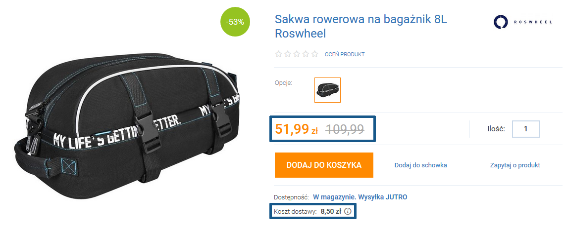 Zamówienia akcesoriów