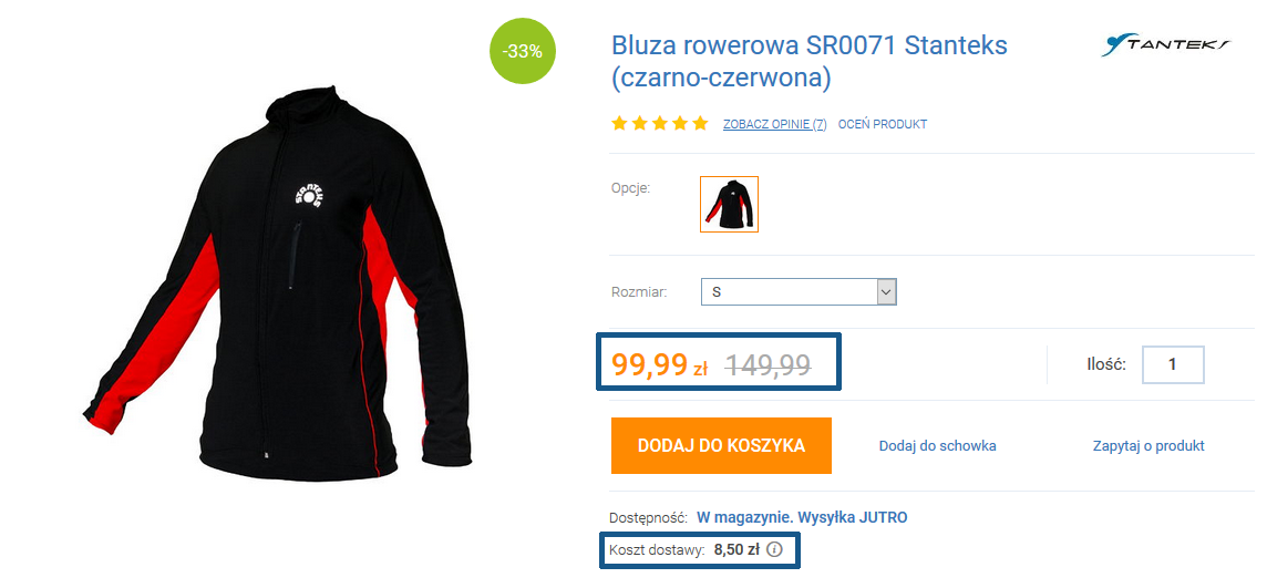 Zamówienia akcesoriów