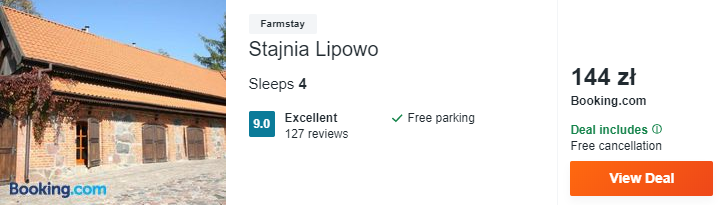 Rezerwacja noclegów