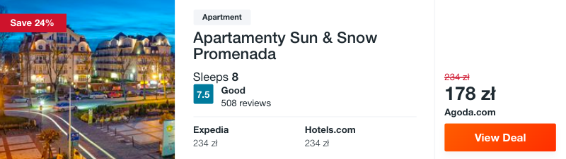 zarezerwuj hotel w swinoujsciu