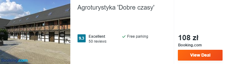 Rezerwacja noclegów