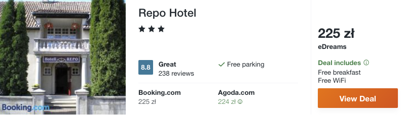 zarezerwuj hotel na lotwie
