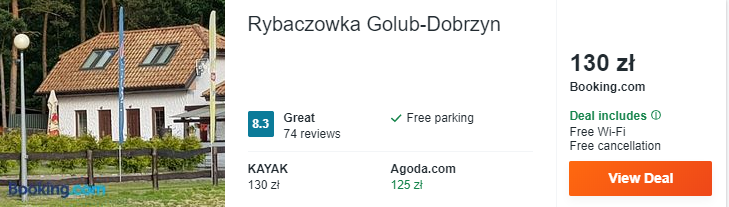 Rezerwacja noclegów