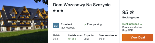 zarezerwuj hotel w tatrach