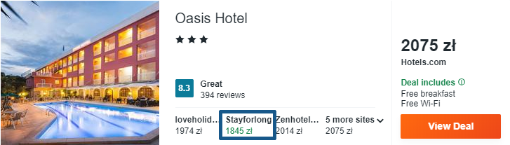 Hotel na Korfu