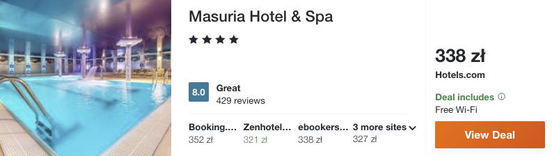 zarezerwuj hotel na mazurach