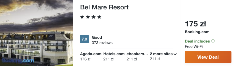 zarezerwuj hotel w miedzyzdrojach