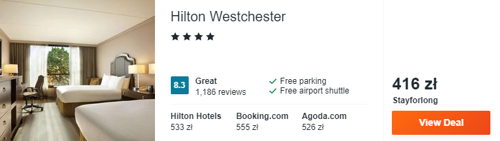 Rezerwacja hotelu