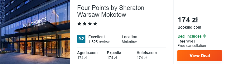 Rezerwacja hotelu