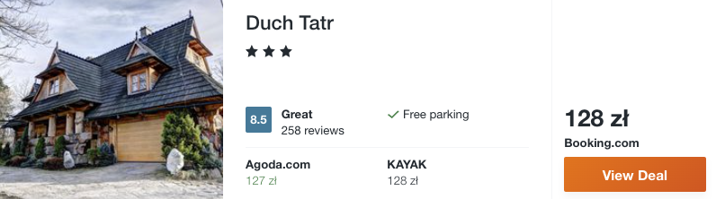 zarezerwuj hotel w tatrach