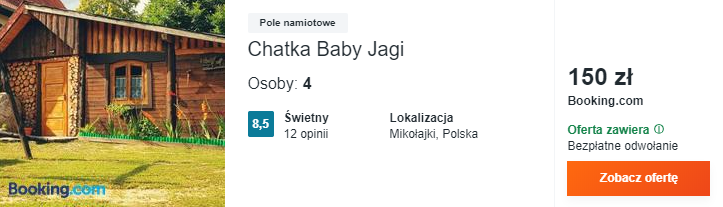 Rezerwacja noclegów