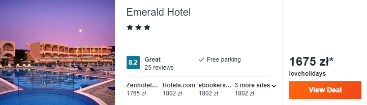 Hotel na Rodos