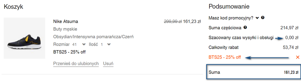 nike buty promocja