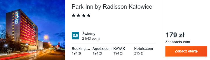 Rezerwacja noclegów