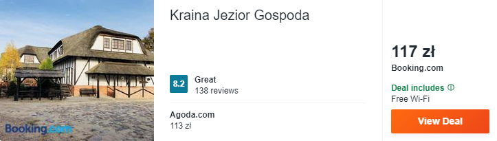 Noclegi na Mazurach