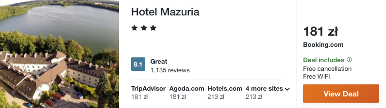 zarezerwuj hotel na mazurach
