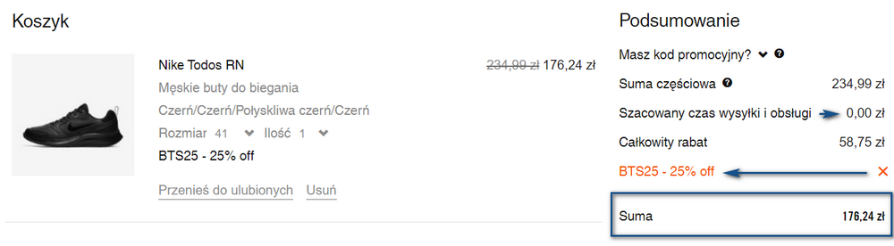 nike buty promocja