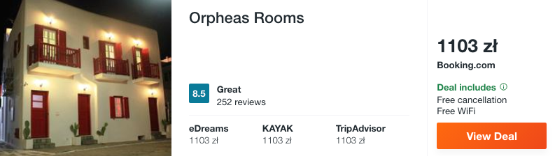 zarezerwuj hotel na mykonos