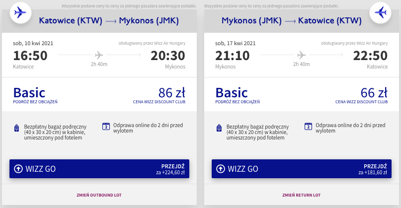 zarezerwuj loty na mykonos