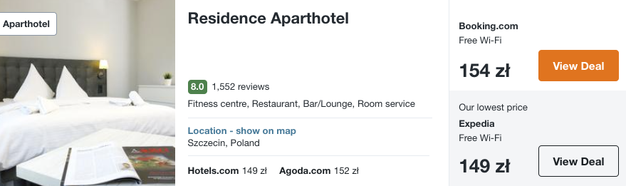zarezerwuj hotel w szczecinie