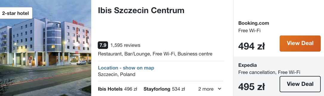 zarezerwuj hotel w szczecinie
