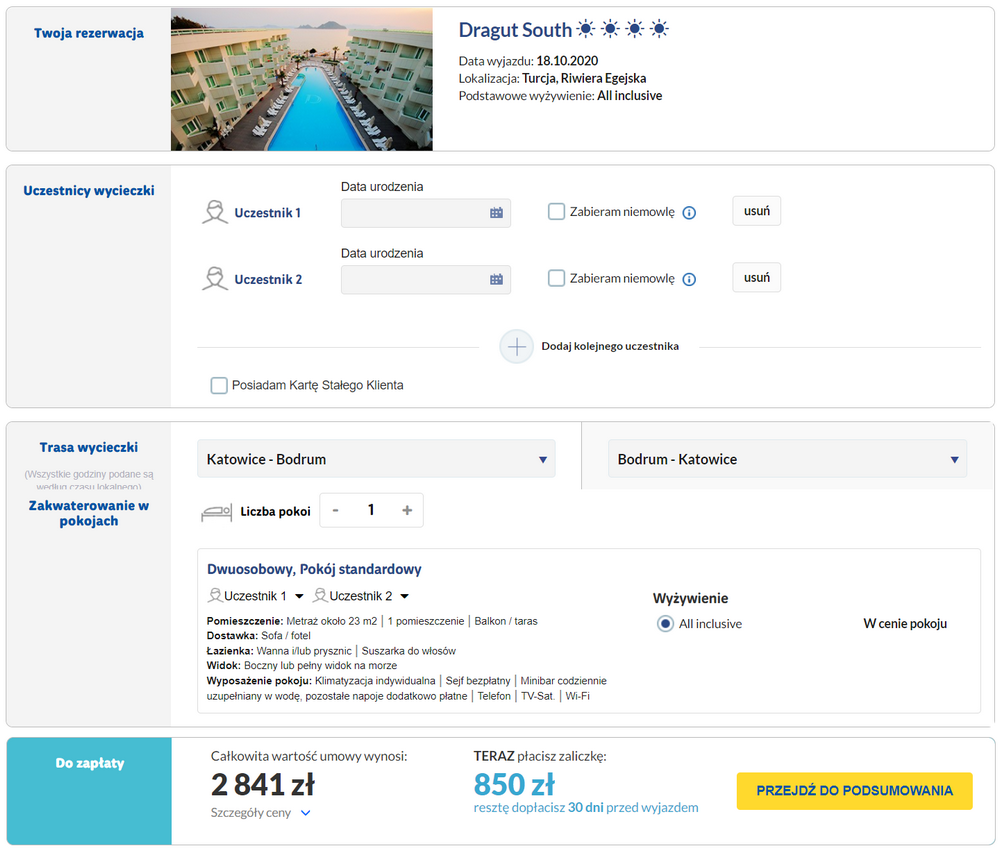 wczasy all inclusive